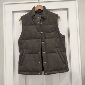 Suitsupply Dark Gray Puffer Vest